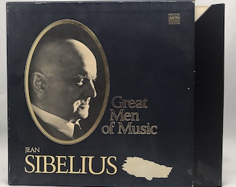 Time Life Cords, Great Men of Music, Jean Sibelius, 4 Vinyl-Alben