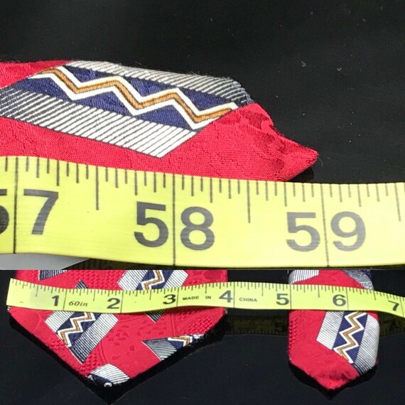 Robert Talbott Best Studio Square Red Silver   Da… - image 4