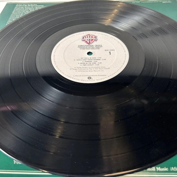 Christopher Cross Self-titled 1979 Warner Bros Vinyl LP - Etsy