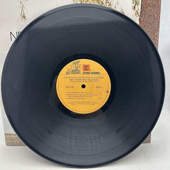 Neil Young With Crazy Horse, Everybody Knows Reprise VG+ Cover