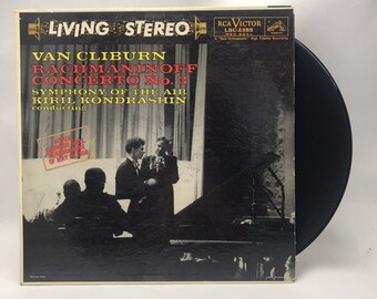 Van Cliburn Rachmaninow: Konzert Nr. 3 1959 Vinyl-LP