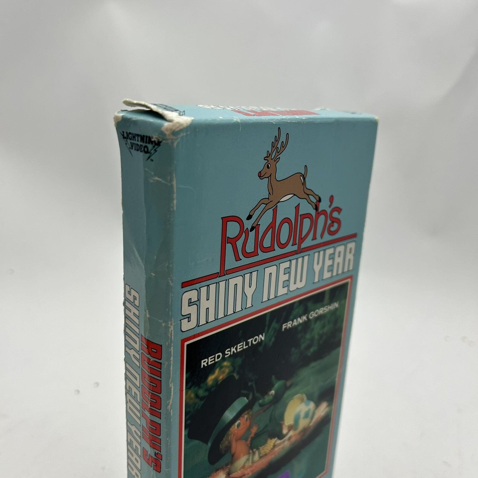 Rudolph's Shiny New Year 1979 Vhs Red Skelton Frank Gorshin - Etsy