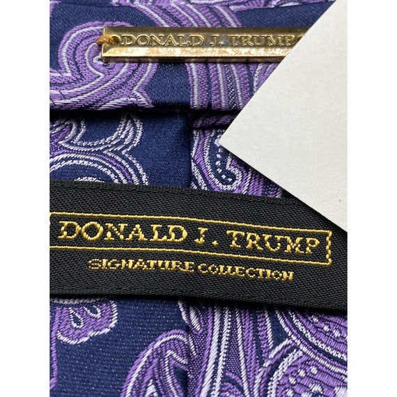Donald J. Trump~ Signature Collection Purple Pais… - image 2