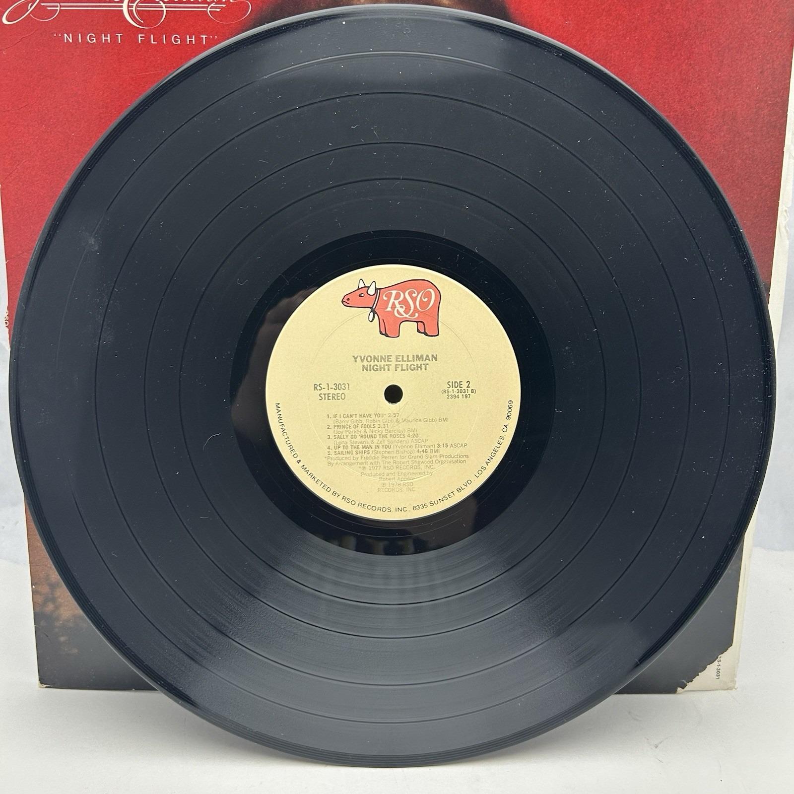 Yvonne Elliman – Night Flight - 1978 - RSO RS-1-3031 Vinyl Lp Yvonne Elliman – Night Flight - 1978 - RSO RS-1-3031 Vinyl Lp