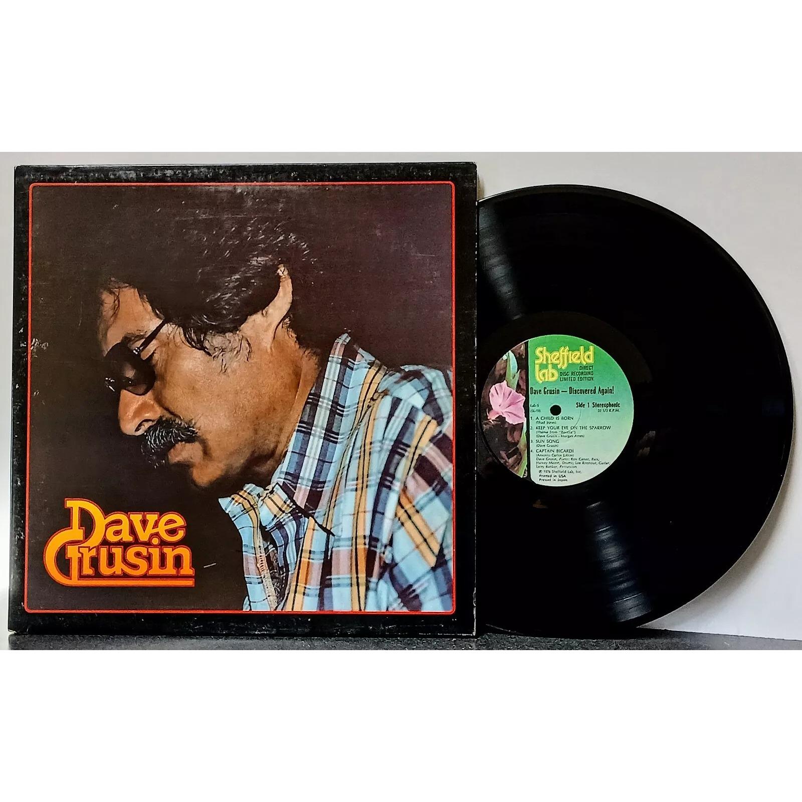 Dave Grusin Discovered Again! LP Sheffield Disc EX COND! - Etsy