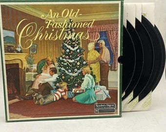 Reader's Digest 1977 An Old Fashioned Christmas 6 LP Set.