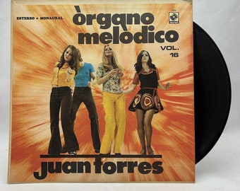 Juan Torres Organo Melodico Vol. 16 LP Vinyl-Schallplattenalbum Jazz Latin Music Dance