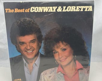Conway Twitty/Loretta Lynn- The Best Of Conway & Loretta Vinyl 2 LP Record Album