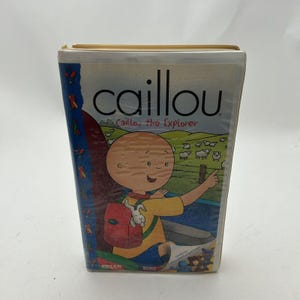 Caillou L&#39;explorateur VHS