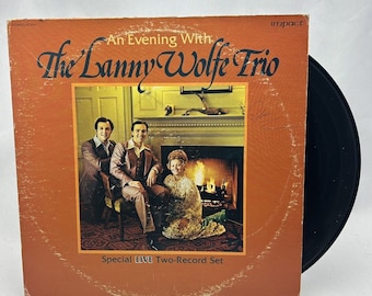 An Evening With The Lanny Wolfe Trio Gospel Record Album Lp 22L