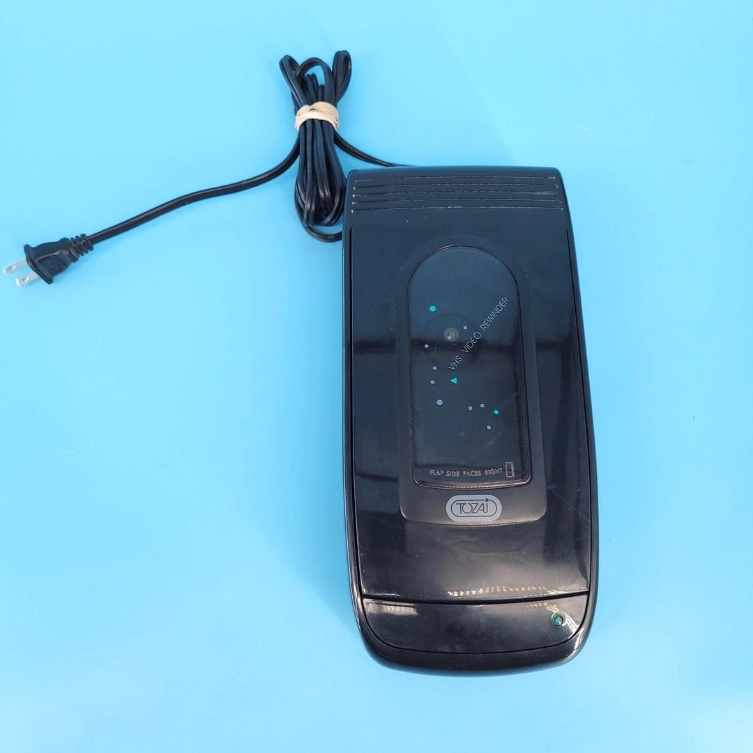520 Video Cassette Rewinder, Auto Stop and Soft Eject - Etsy