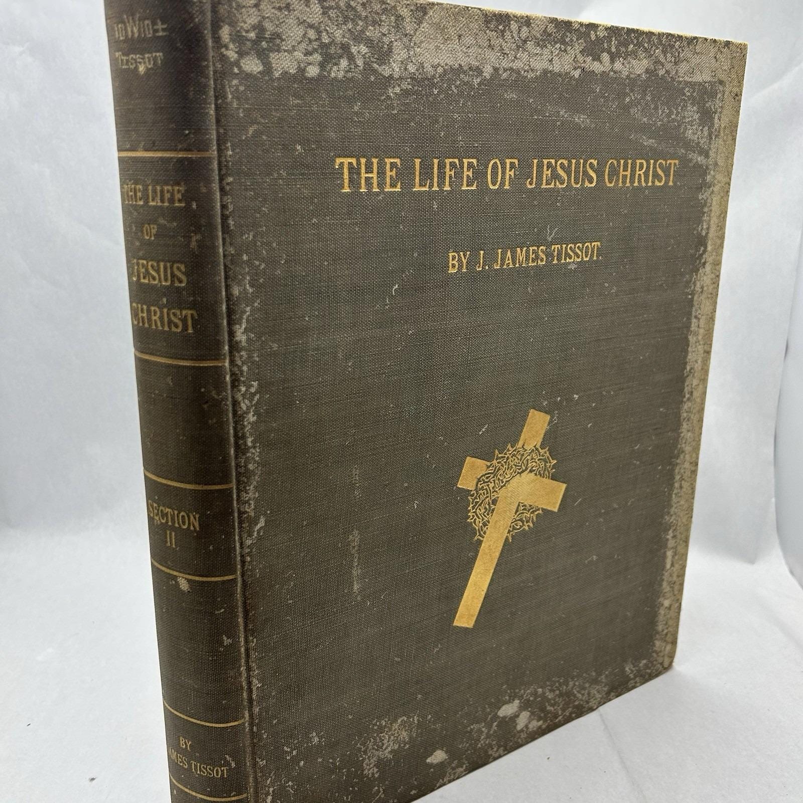 Antique 3 Volume Set the Life of Jesus Christ by J. James Tissot
