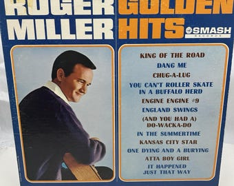 Roger Miller - Golden Hits (1965) - 12" Vinyl Record Lp - Vg+