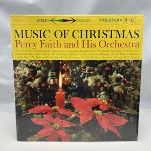 Percy Faith Music Of Christmas 1959 Vintage Vinyl Record Album LP