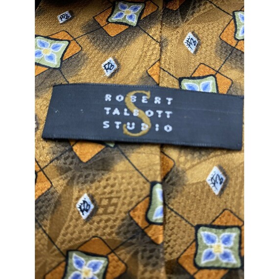 NWT Robert Talbott Studio Geometric Pattern Men's… - image 5