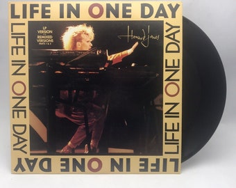 Howard Jones – Life In One Day 3-Trk US 12" Vinyl-Single 1985 (Elektra)