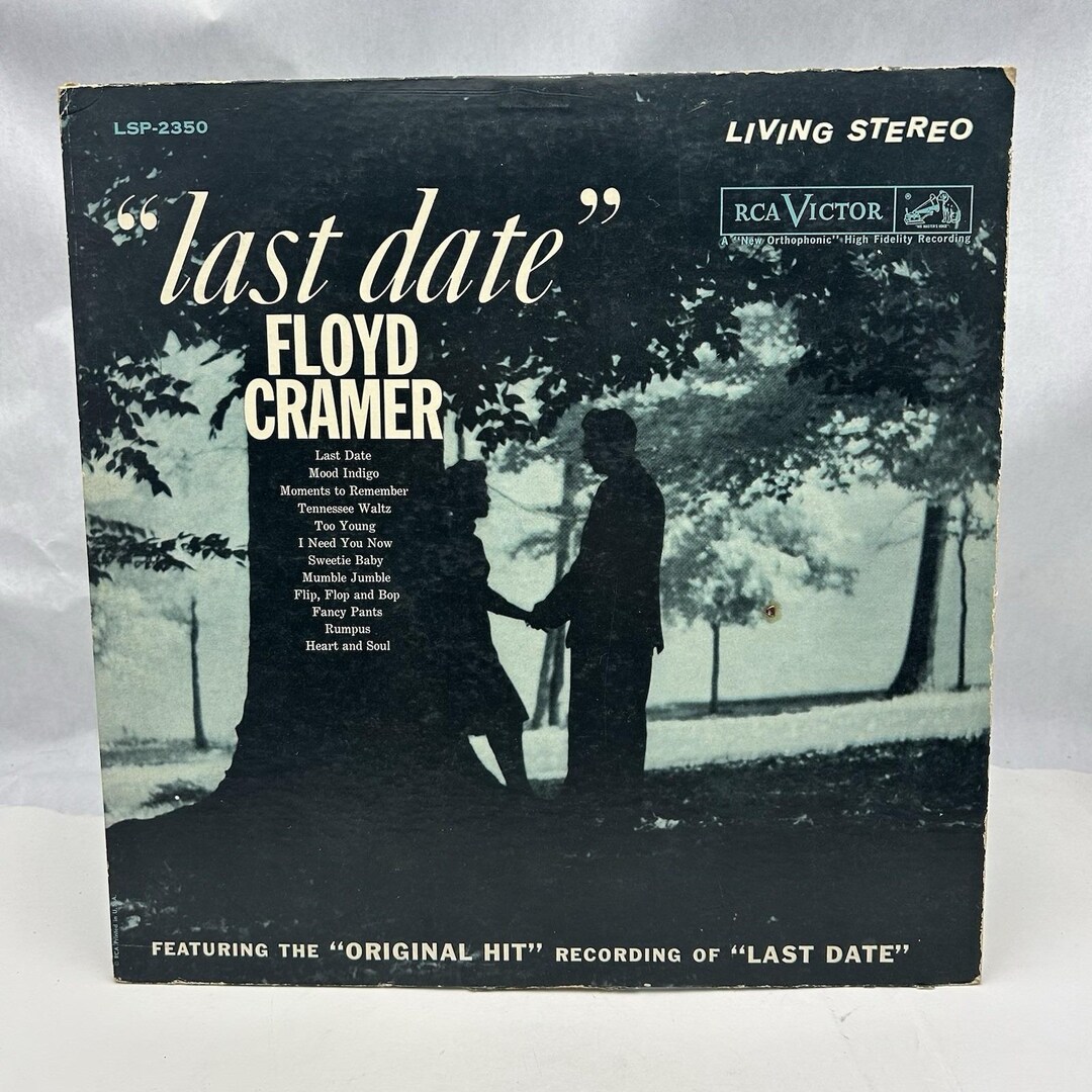Last Date Floyd Cramer Original Hit Vinyl Record LP - Etsy