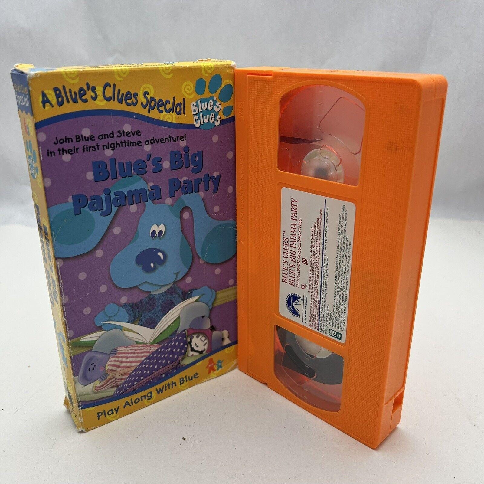 Blue's Clues - Blue's Big Pajama Party - Etsy