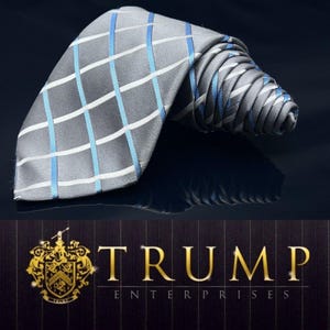 Donald J. Trump Men&#39;s Tie Striped WIDTH 4&quot; LENGTH 61”