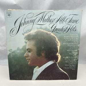 Johnny Mathis All Time Greatest Hits [lp_record] Johnny Mathis