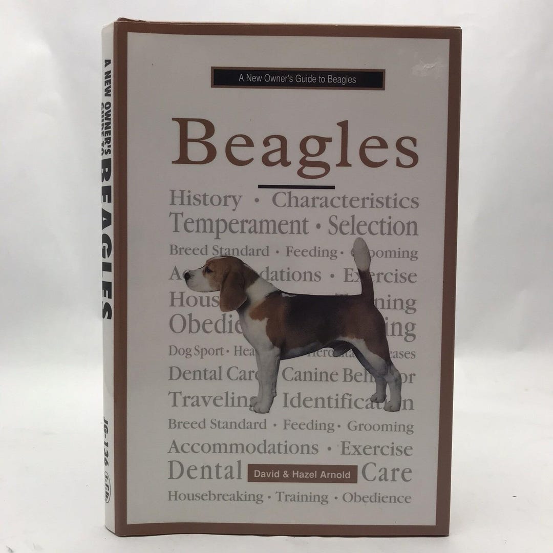 A New Owner's Guide to Beagles by Arnold, Hazel; Arnold, David - Etsy