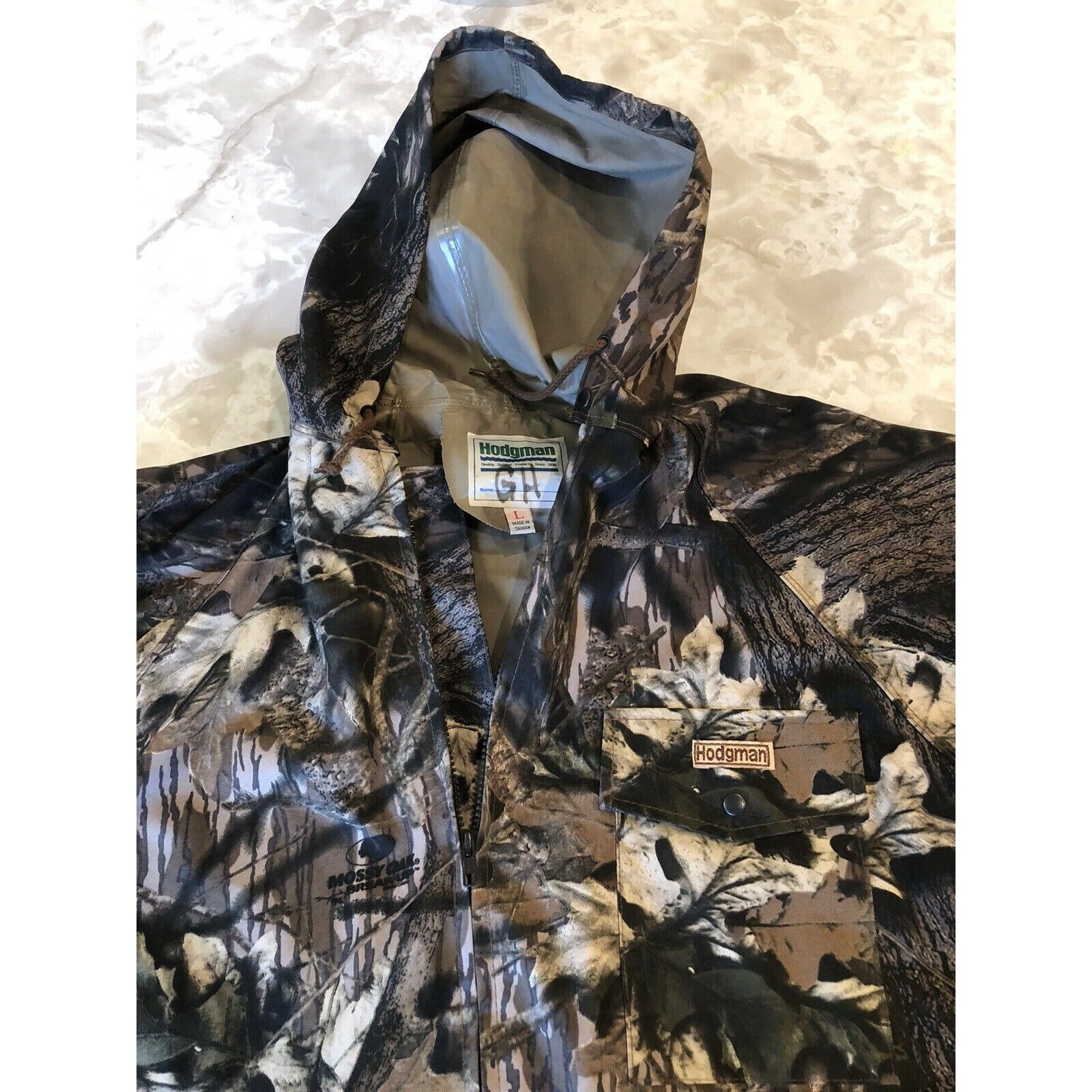 Hodgman Mens Camo Rain Jacket 
