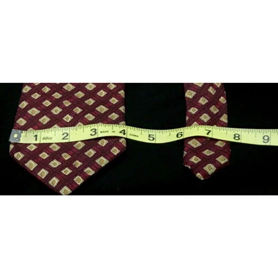 Robert Talbott Best Studio Silk Bright Red USA Da… - image 8