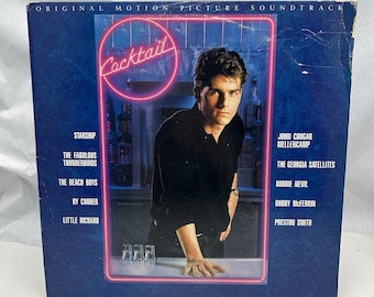 Cocktail Colonna sonora originale del film 1986 Album in vinile vintage LP