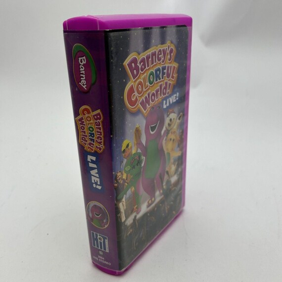 Barney's Colorful World: Live [VHS] [vhstape] [2004] - Etsy