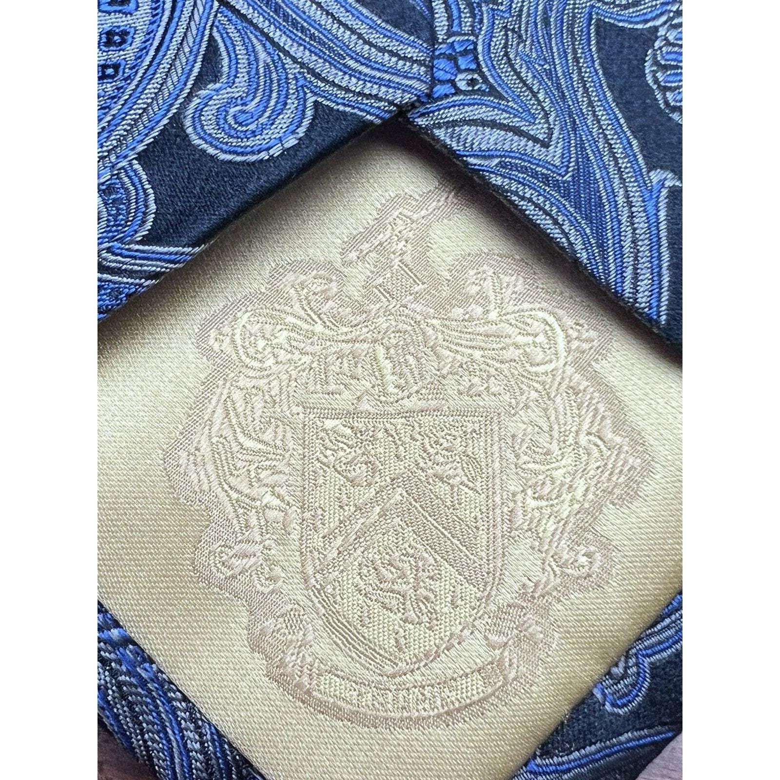 Cravate En Soie Pour Homme Donald J. Trump Collection Signature - Noir, Motif Paisley