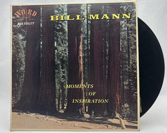 Bill Mann - Moments Of Inspiration - Used Gospel Vinyl Lp