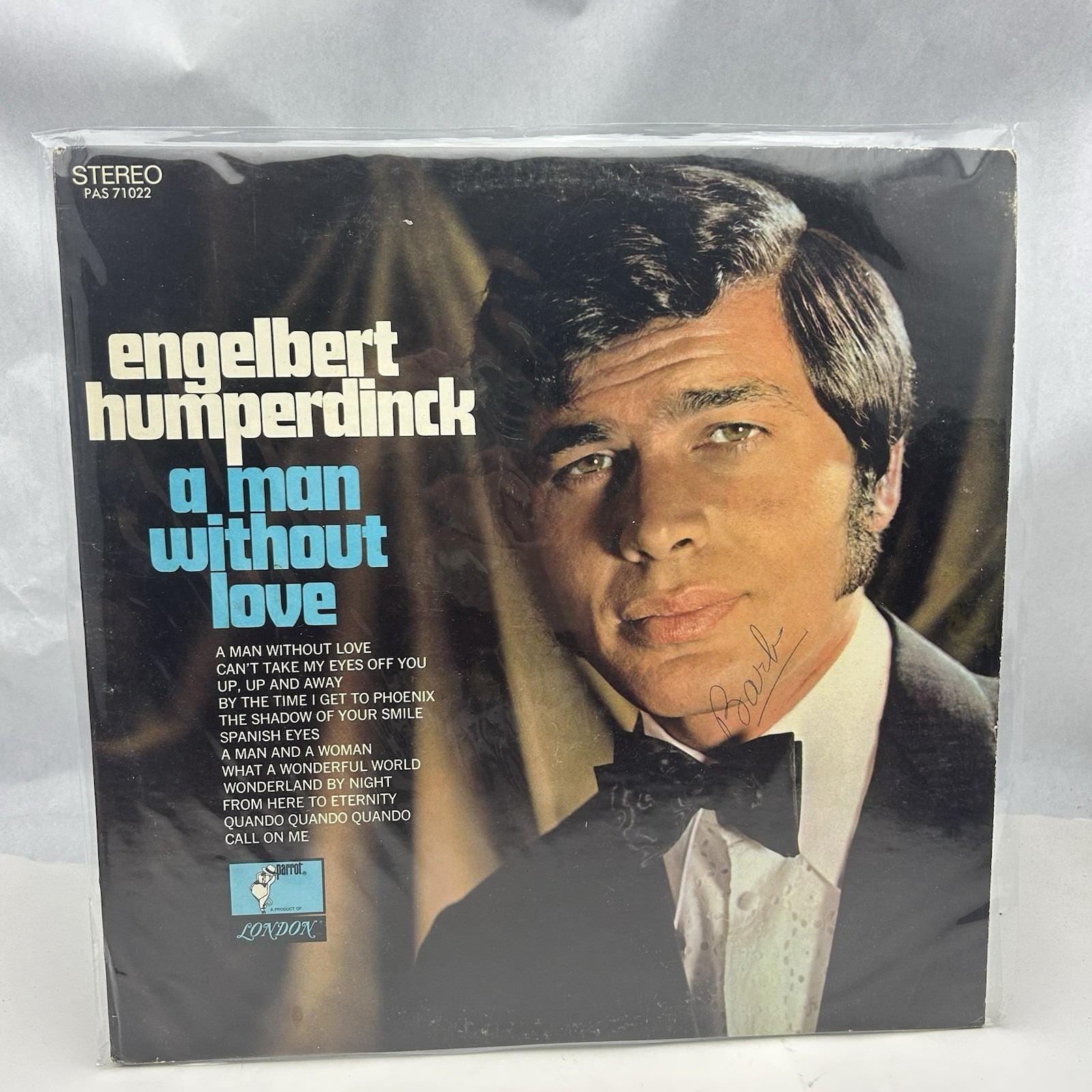 Engelbert Humperdinck, a Man Without Love - Etsy, image size:1600x1600