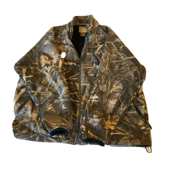 Whitewater Ducks Unlimited Mens XL Camo Jacket - image 1