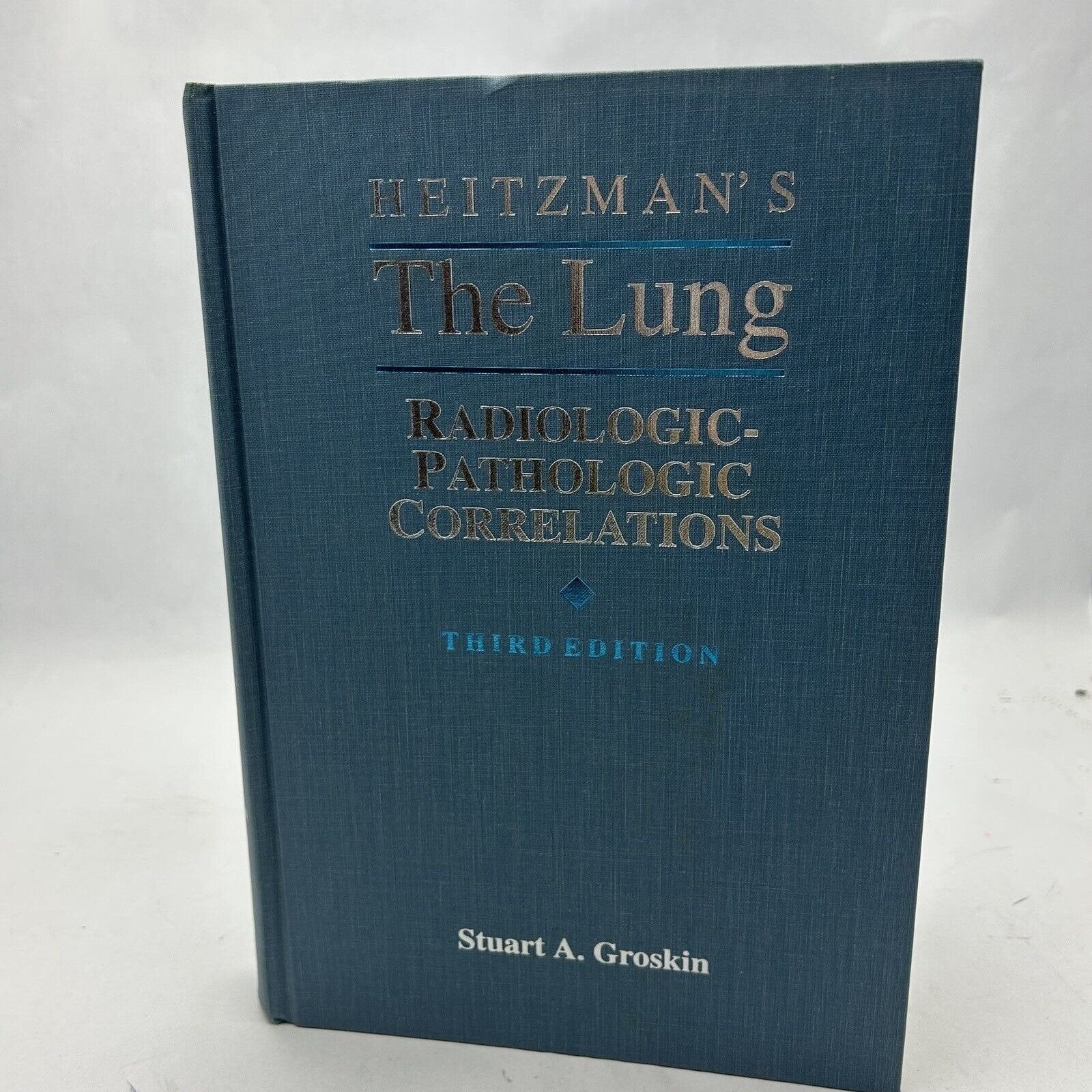肺　the lung 医学書 ハイツマンの肺の放射線学的・病理学的相関、医学書、グロスキン
