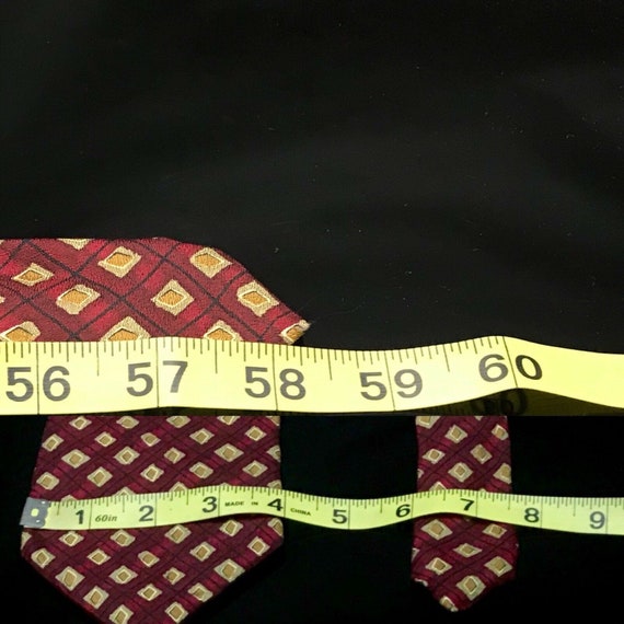 Robert Talbott Best Studio Silk Bright Red USA Da… - image 7