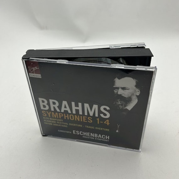 Brahms Symphonies 1-4, Eschenbach Virgin 4 CD Box Set - Etsy
