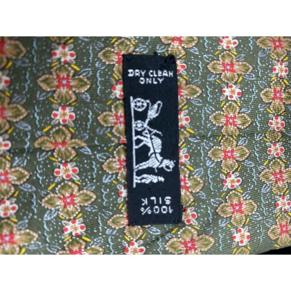 Hermes Paris (7675 TA)  TIE 100%  Silk Made IN  F… - image 8