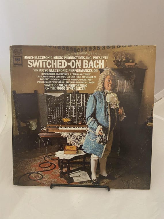 Walter Carlos Moog Synthesizer Switched on Bach COLUMBIA RECORDS