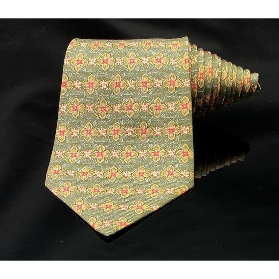 Hermes Paris (7675 TA)  TIE 100%  Silk Made IN  F… - image 5