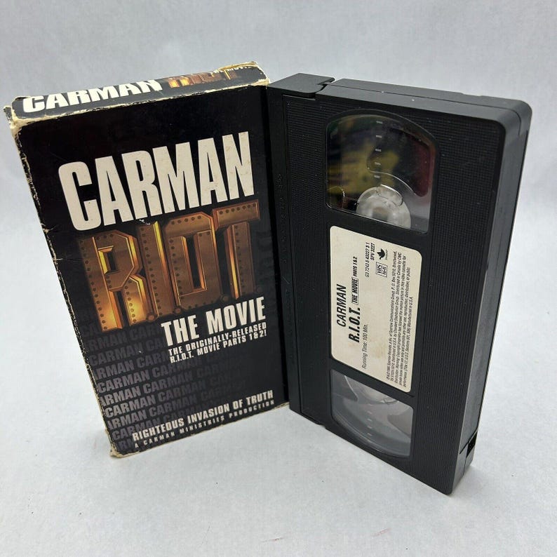 Carmen R.I.O.T.: La película RIOT partes 1 y 2 [VHS] - Etsy México