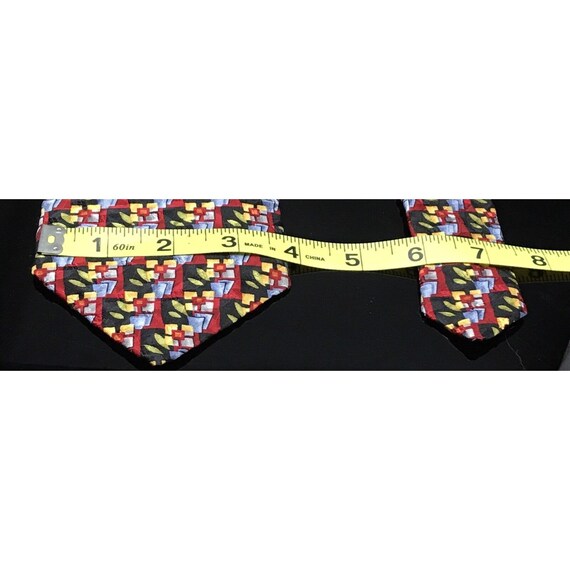 Robert Talbott Best Studio Bright Splash Red Fire… - image 5