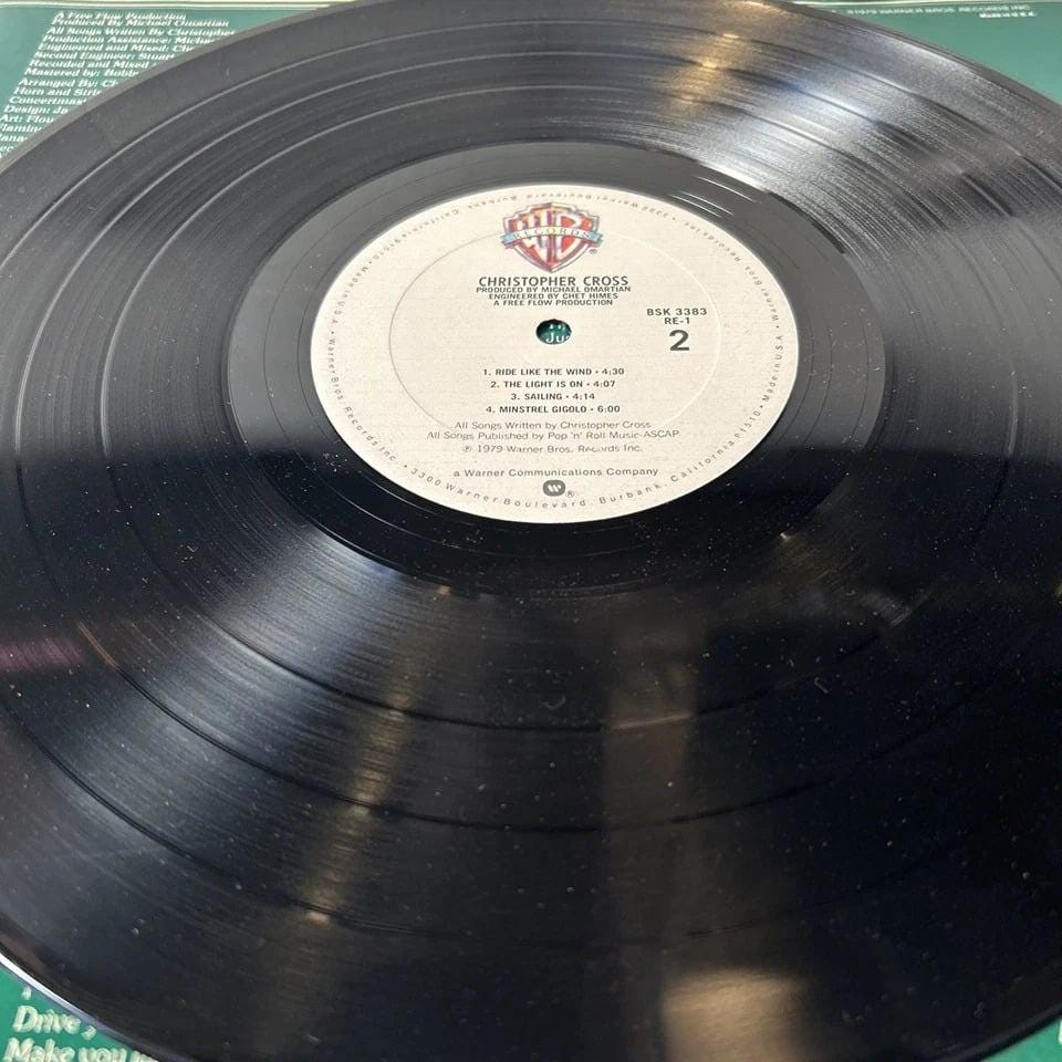 Christopher Cross Self-titled 1979 Warner Bros Vinyl LP - Etsy