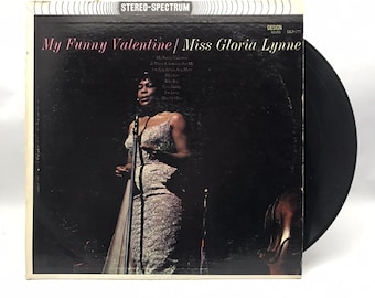 1964 Miss Gloria Lynne My Lustige Valentine-Vinyl-LP-Schallplatte