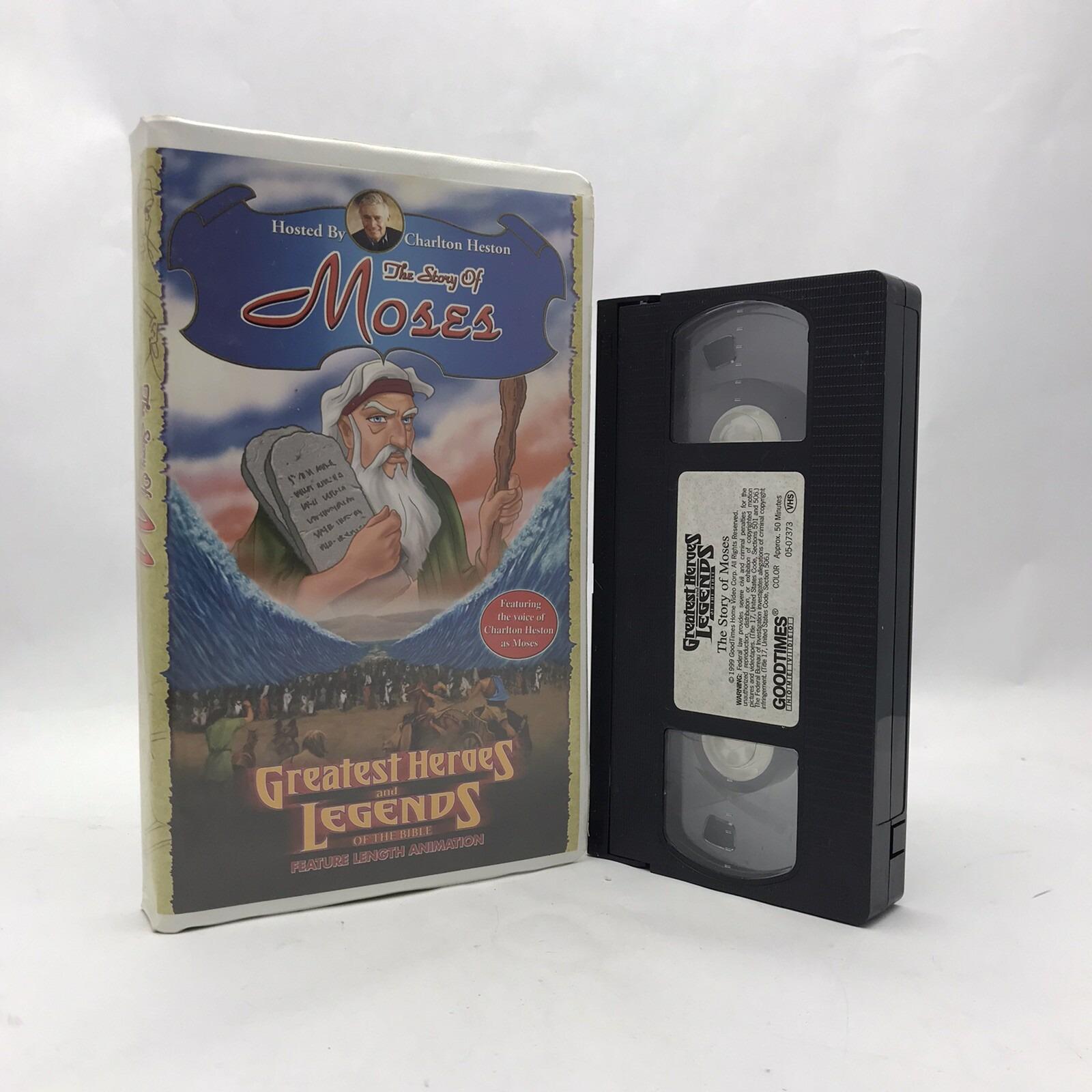 Greatest Heroes and Legends of the Bible the Story of Moses (1998
