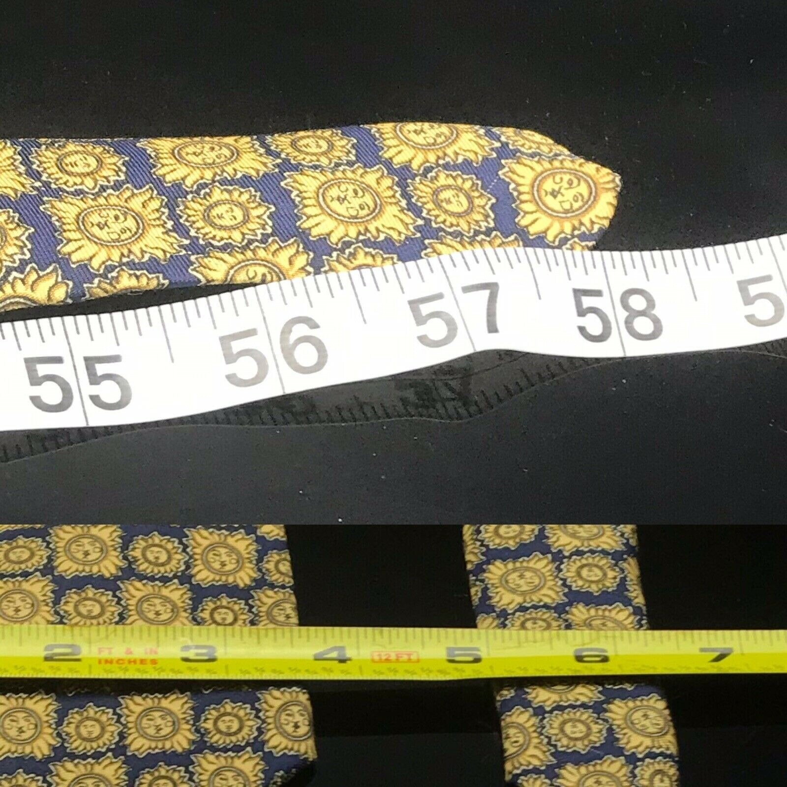 Cravate Brooks Brothers Jaune Avec Ours Polaires - 100% Soie, Motif Animalier, Occasion élégante