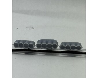 Kit de maquetas a escala 1/25 de resina 3D con inyector de carbono y paquete de sombreros.