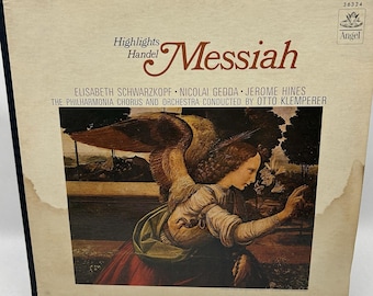 Handel: Messiah (The Philharmonia Chorus and Orchestra Conducted By Otto Klemper