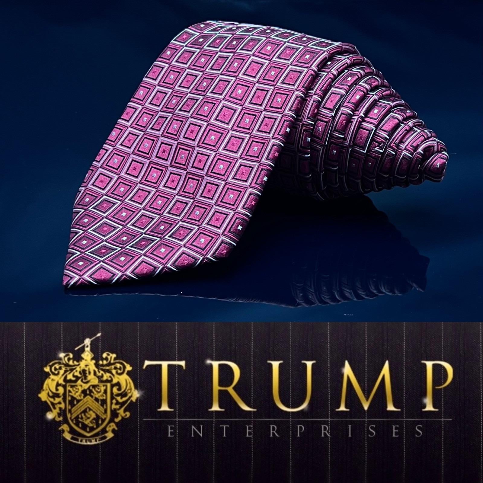Donald J. Trump signature collection pink | Mercari Donald J Trump Tie Necktie Men Lavender 61” X 3.5” Silk Signature Collection main image 1