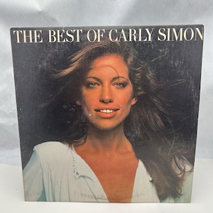 CARLY SIMON The Best Of Carly Simon Vinyl LP - Elektra Records  6E-109  1975