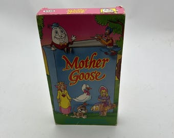 Mother Goose VCR VHS Tape Movie Cartoon NR Used